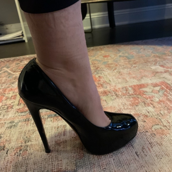 Brian Atwood Black Platform Pump - Picture 5 of 5